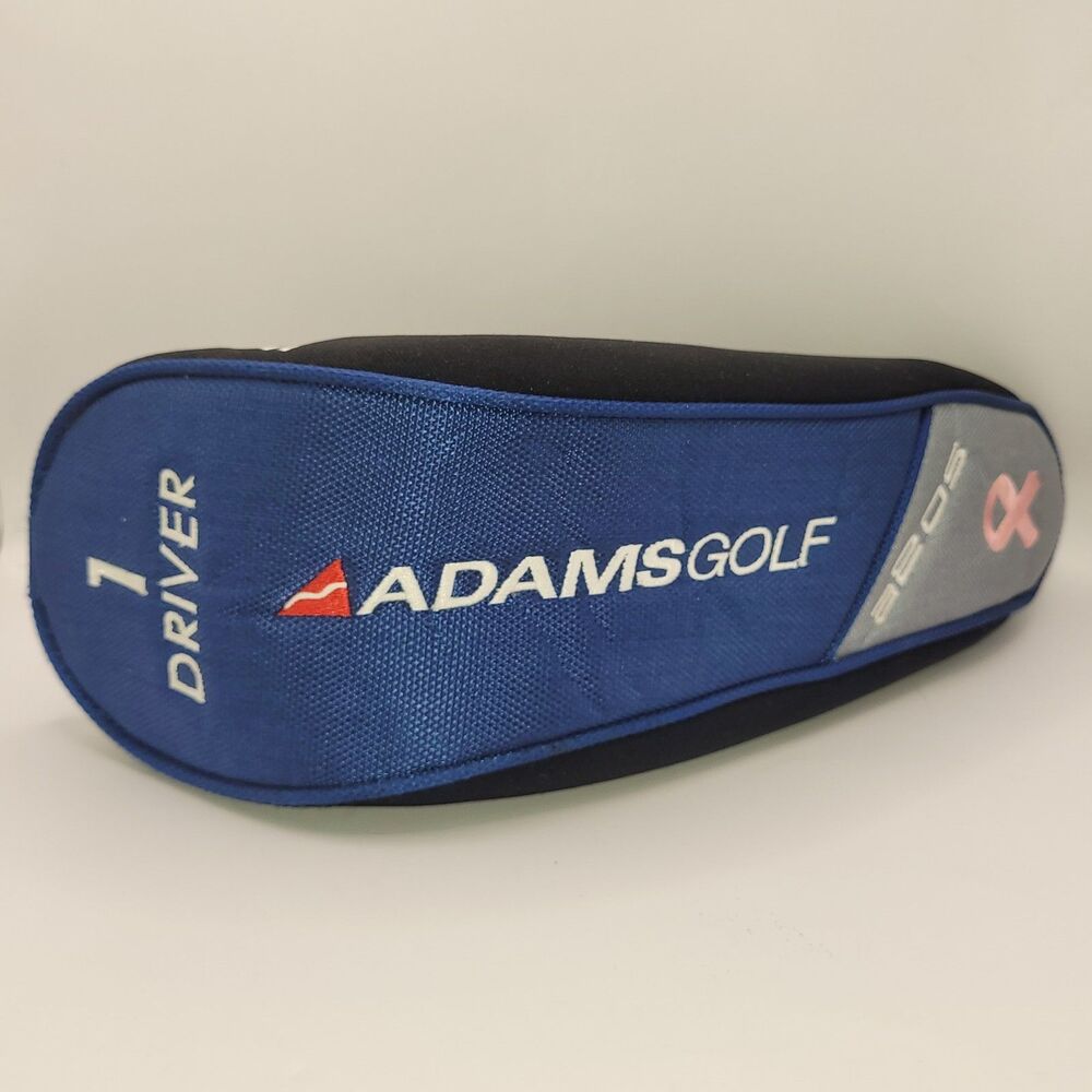Adams Golf Idea Hybrid A2 OS #1 Driver Headcover Blue Breast Cancer Awareness